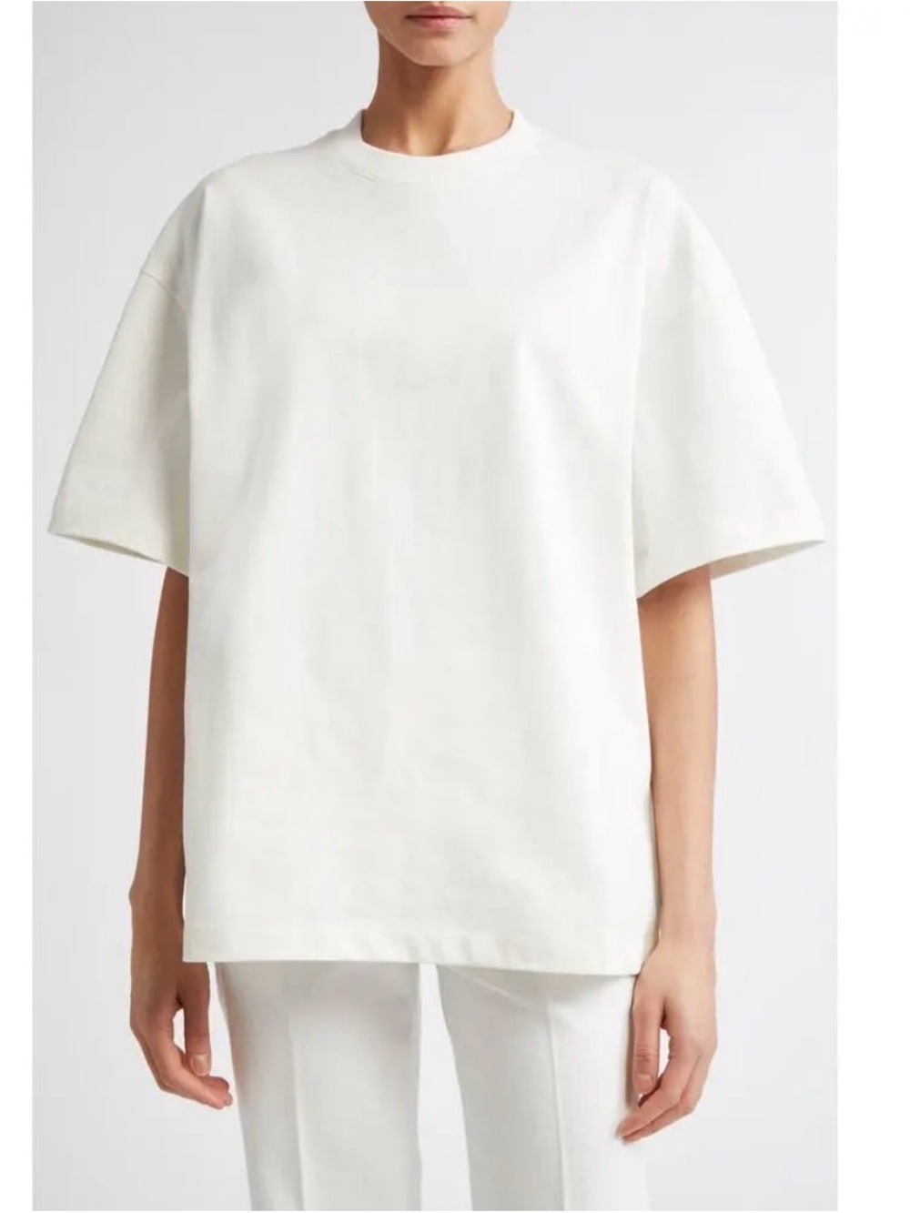 JIL SANDER Boxy Logo Graphic T-Shirt